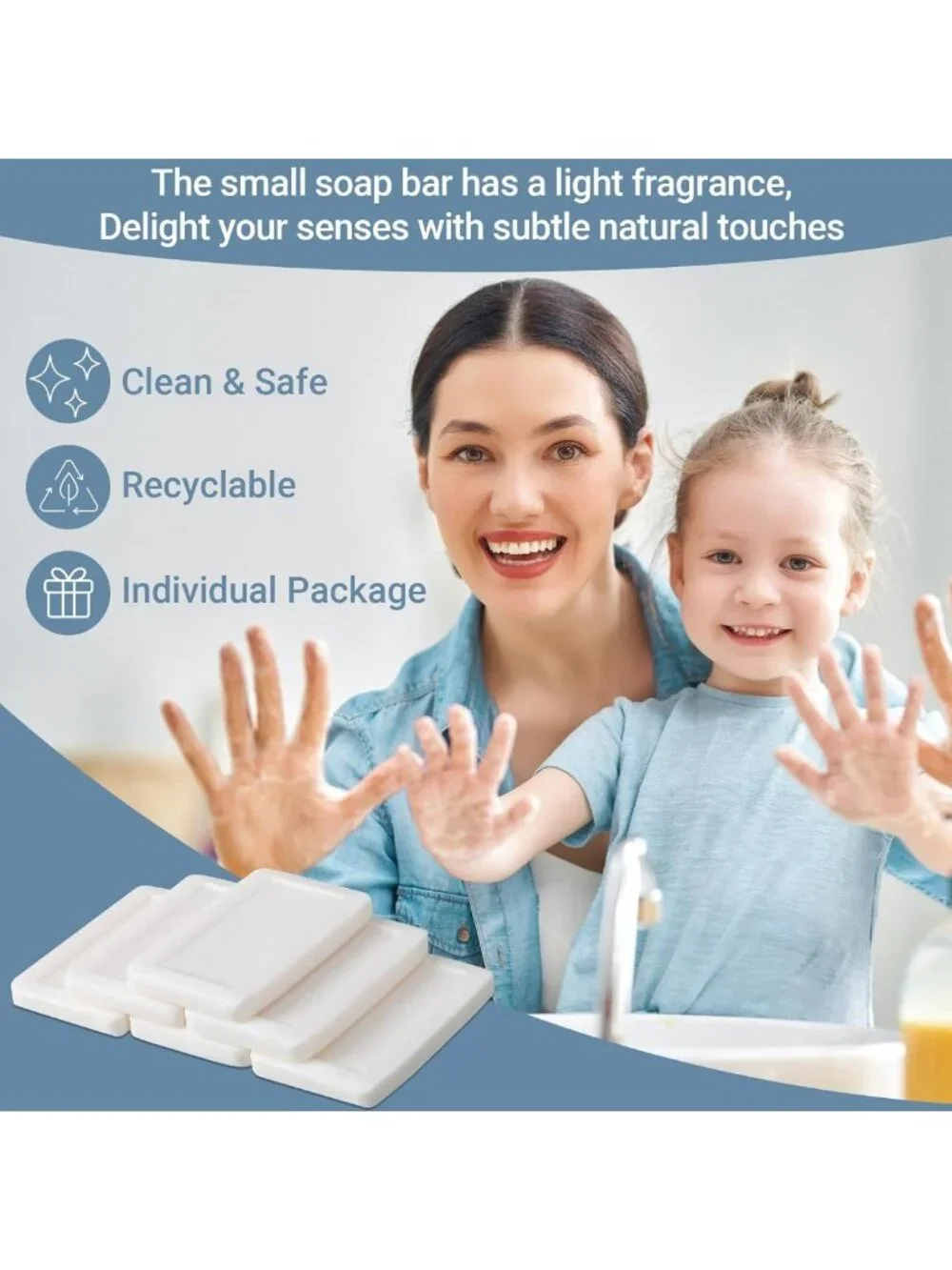 600 Pcs Mini Bar Soap Bulk - Individually Wrapped Hotel Hand Soap for Travel